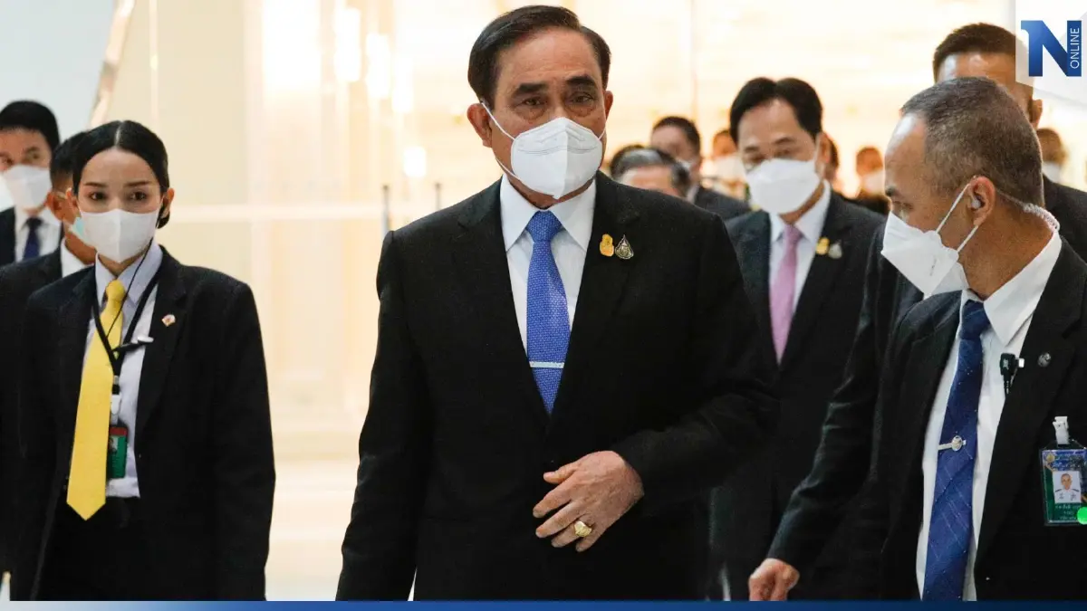 "บิ๊กตู่" ปัดตอบปม "ธรรมนัส" กลับเข้าพปชร. ก่อนโบกมือเดินหนีสื่อฯ