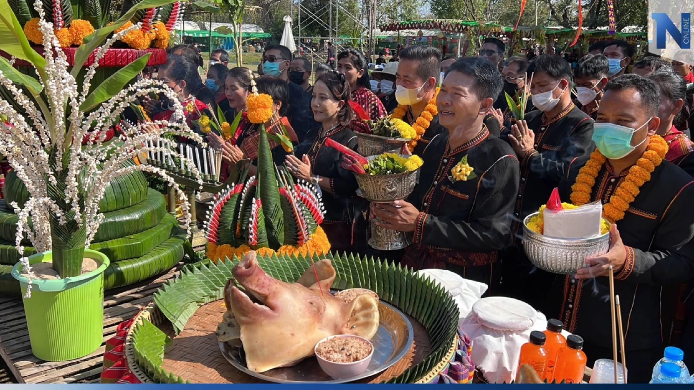 ชนเผ่ากูย สืบสานประเพณี “หวัวบุญเบิกฟ้า” รำลึกบรรพบุรุษ