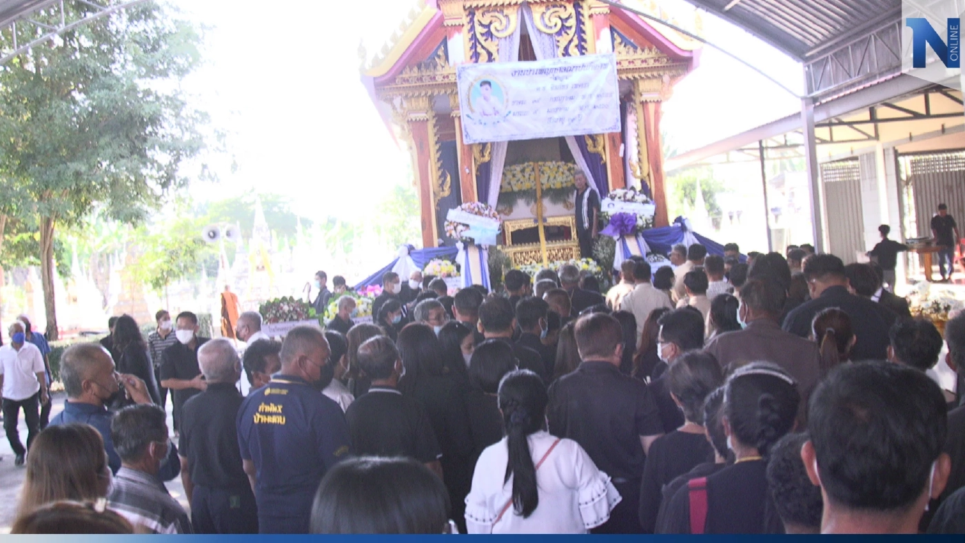 เผาแล้วร่าง "น้องโชกุน" เหยื่ออุบัติเหตุรถรับส่งนักเรียน