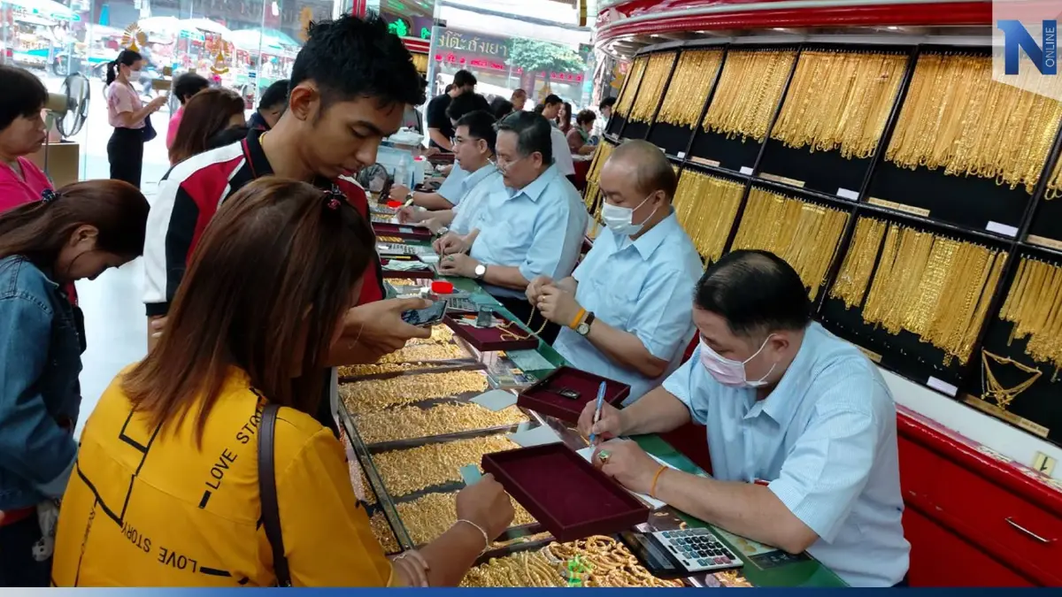 ตรุษจีน 2566 "ร้านค้าทอง" คึกคักยอดขายพุ่ง 5-10%