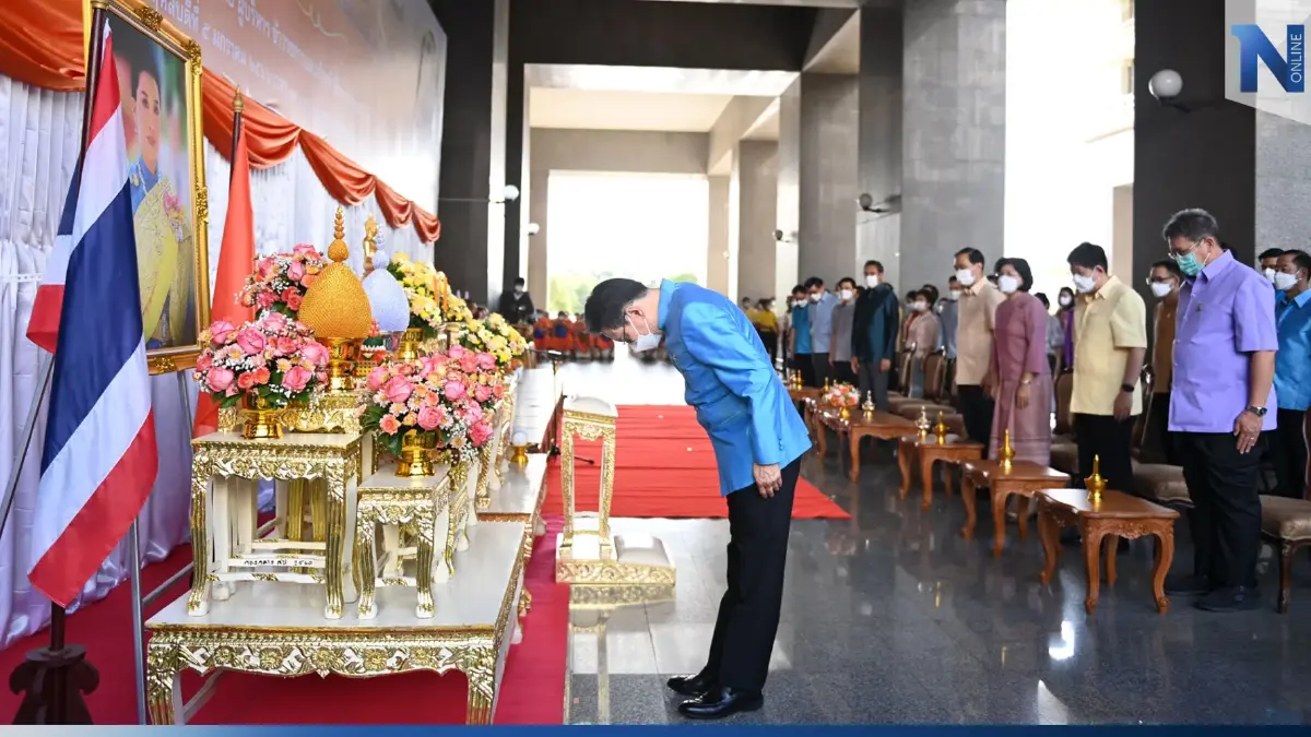"จุรินทร์"นำเจริญจิตภาวนาถวาย"เจ้าฟ้าพัชรกิติยาภาฯ" "จุรินทร์"นำเจริญจิตภาวนาถวาย"เจ้าฟ้าพัชรกิติยาภาฯ"