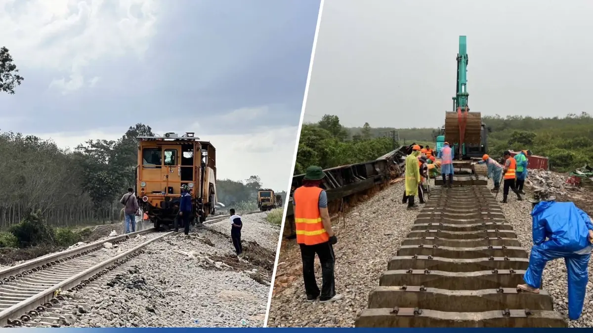 การรถไฟฯ เปิดบริการเส้นทาง "สถานีคลองแงะ - สถานีปาดังเบซาร์" ตามปกติแล้ว
