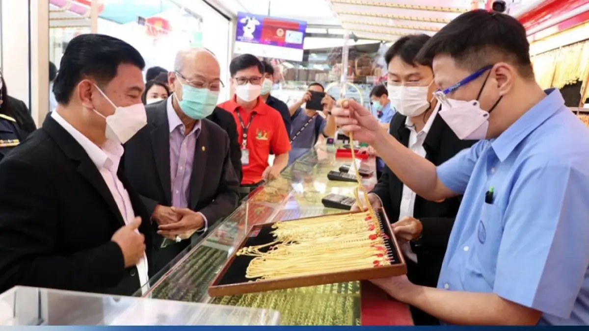 สคบ. ตรวจ "ร้านทองเยาวราช" ช่วงตรุษจีน สร้างความเชื่อมั่นผู้บริโภค