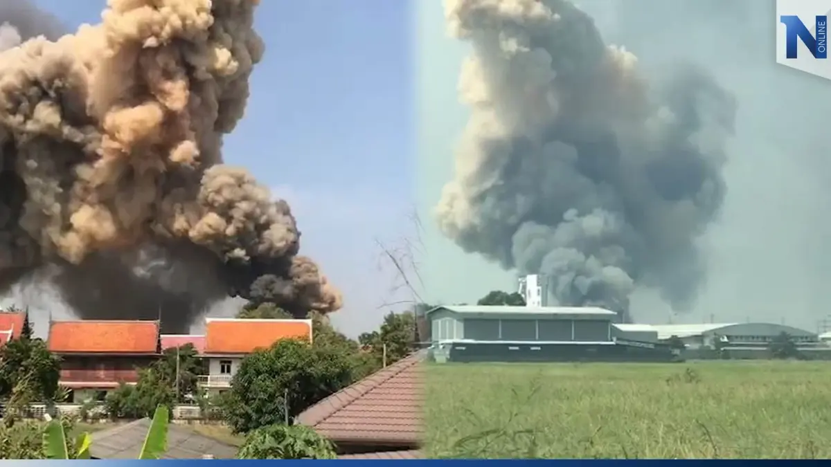 ไฟไหม้โรงงานบรรจุแก๊ส ลำลูกกาคลอง 5 เสียหายเกือบ 100 ล้าน (มีคลิป) ไฟไหม้โรงงานบรรจุแก๊ส ลำลูกกาคลอง 5 เสียหายเกือบ 100 ล้าน (มีคลิป)