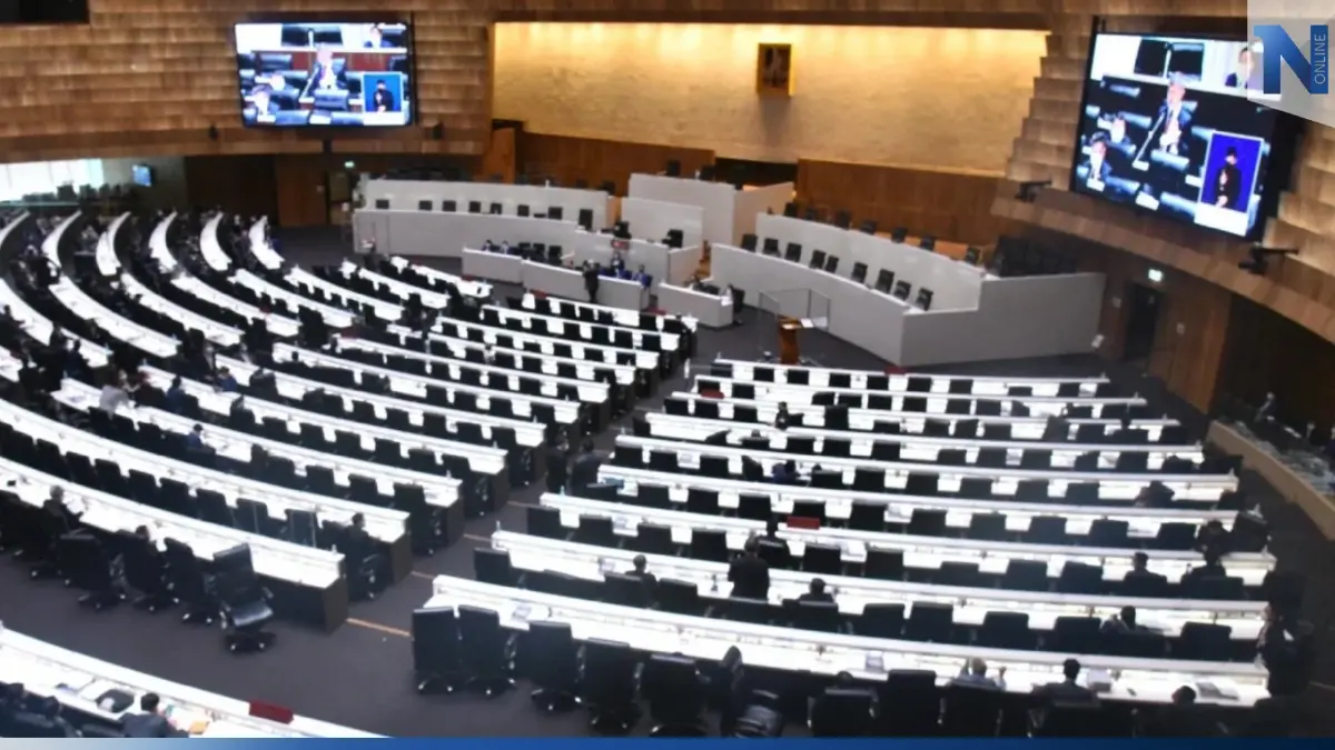 สภาฯ แจ้ง ส.ส. ลาออก 7 คน เหลือ 429 คน องค์ประชุม 215 คน สภาฯ แจ้ง ส.ส. ลาออก 7 คน เหลือ 429 คน องค์ประชุม 215 คน