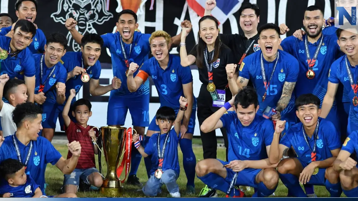 มาดามแป้ง อัดฉีดแข้งช้างศึก 10 ล้าน หลังผงาดแชมป์อาเซียนสมัย 7