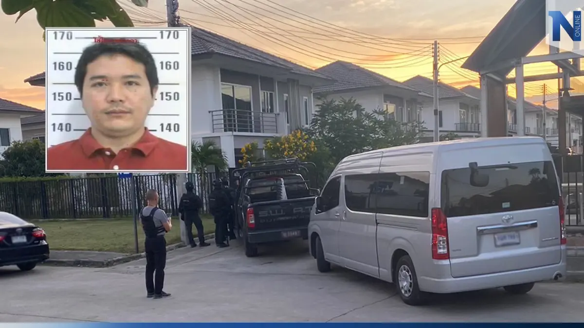 ตำรวจภ.2 ปิดล้อมบ้านมือปืนยิงวิศวกรอังกฤษ คนร้ายไหวตัวหนี เร่งล่าบ้านญาติ