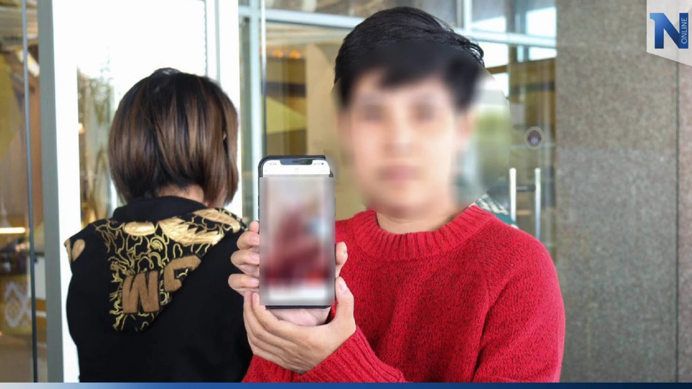 อิคคิว-บุุ๋ม หอบคลิปชายหัวโล้นร่วมรักหนุ่ม มอบ ตร.กองปราบ ตรวจพิสูจน์