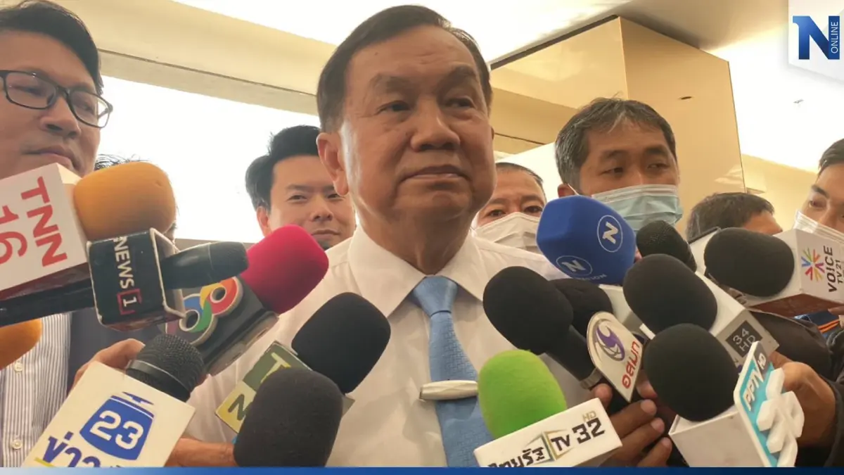 “บิ๊กน้อย” หวนคืน “พปชร.” ย้ำไม่ติดใจ "ธรรมนัส" เคลียร์ปัญหาคาใจเรียบร้อย “บิ๊กน้อย” หวนคืน “พปชร.” ย้ำไม่ติดใจ "ธรรมนัส" เคลียร์ปัญหาคาใจเรียบร้อย