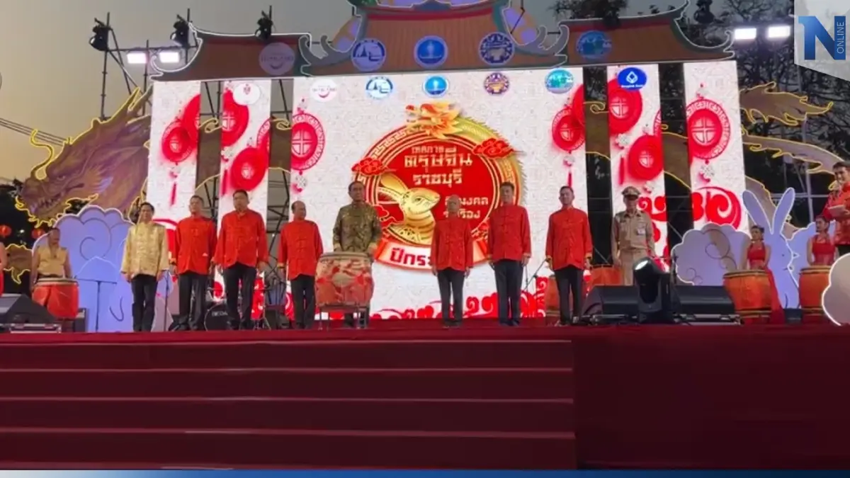 “บิ๊กตู่” เปิดงานตรุษจีน “ราชบุรี” ขับเคลื่อน ศก.  ส.ส. พปชร.-ปชป. รอต้อนรับ