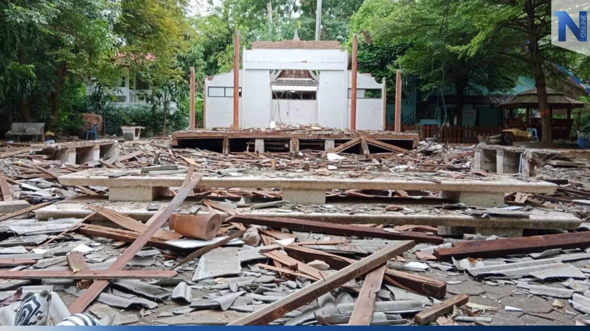 "ศรีสุวรรณ" ร้องมหาเถรสมาคม สอบเจ้าอาวาสวัดชลประทาน ทุบทำลายกุฏิพระ 11 หลัง "ศรีสุวรรณ" ร้องมหาเถรสมาคม สอบเจ้าอาวาสวัดชลประทาน ทุบทำลายกุฏิพระ 11 หลัง