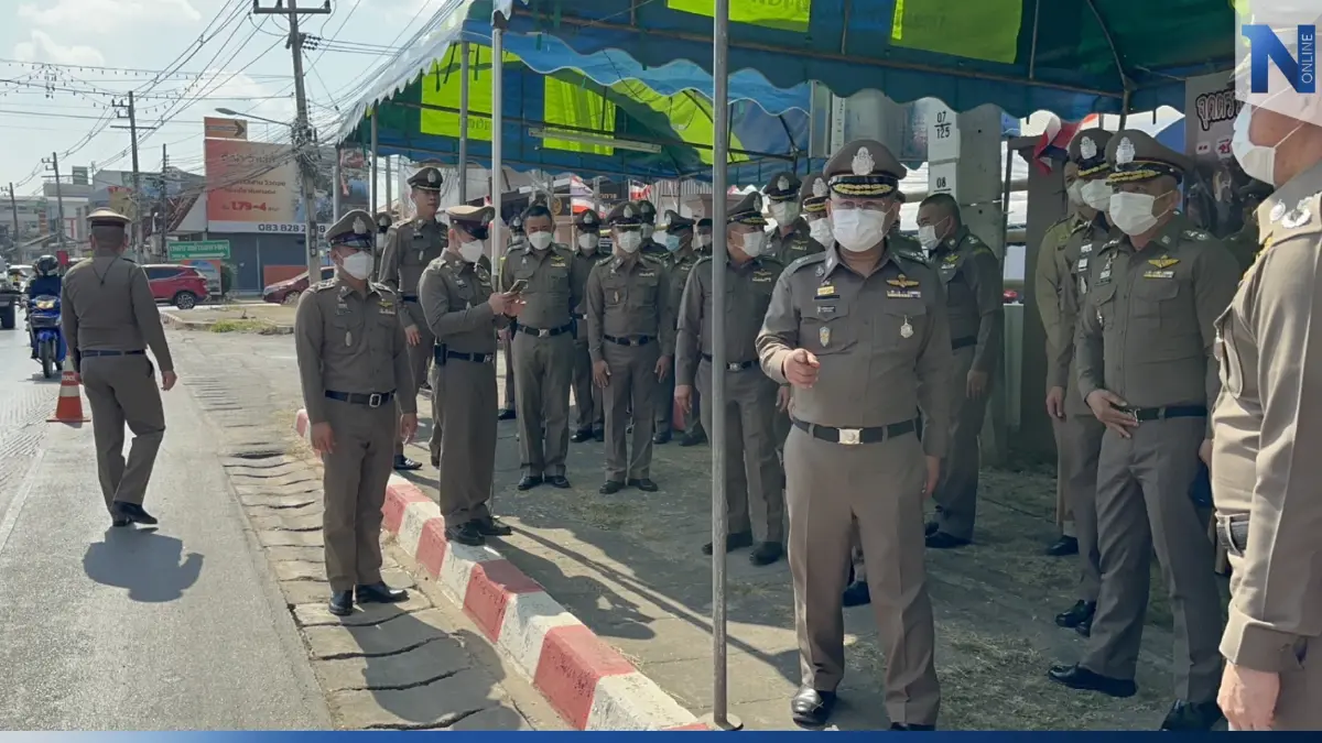 ผบ.ตร. ลุย ภ.5 ปลื้มอุบัติเหตุวันส่งท้ายปีลดลง สั่งเตรียมรับคนเดินทางกลับ ผบ.ตร. ลุย ภ.5 ปลื้มอุบัติเหตุวันส่งท้ายปีลดลง สั่งเตรียมรับคนเดินทางกลับ