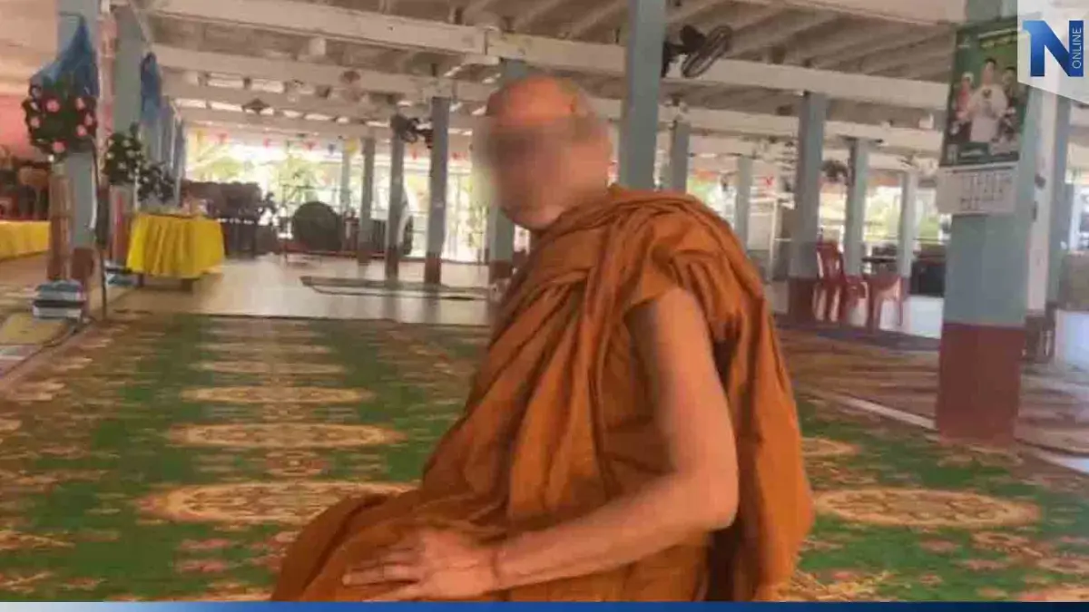 หลวงพี่เมาแอ๋! ฉลองปีใหม่ จับสึกได้วันเดียว ดอดขอจีวรคืน ก่อนเผ่นหนี