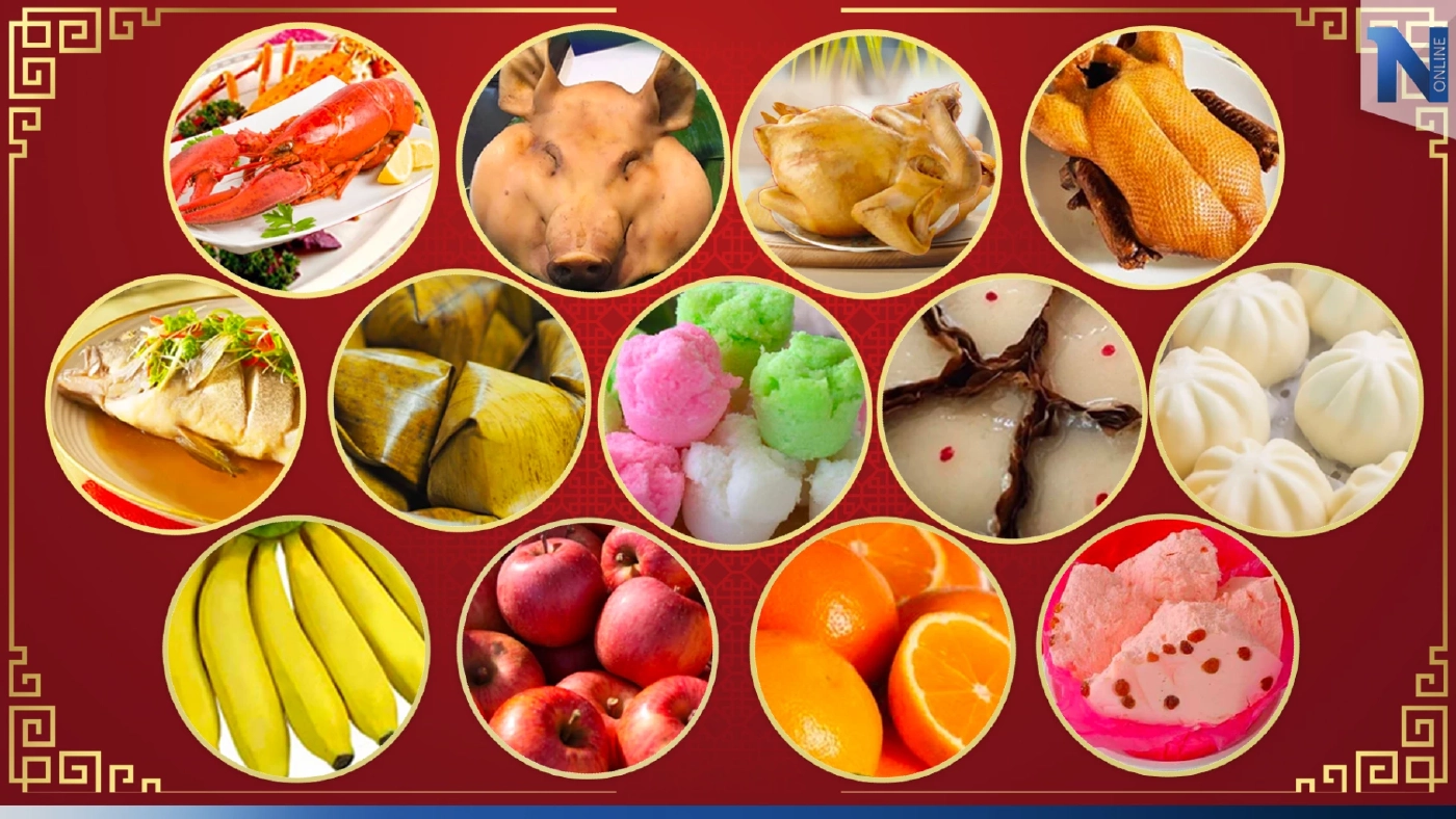 ส่องความหมายเครื่องเซ่นไหว้ "วันตรุษจีน 2566"