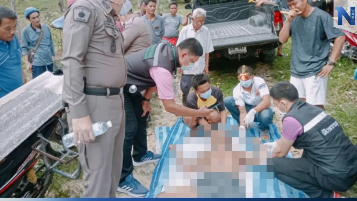 หนุ่มสวนยาง ถูกกระหน่ำยิงร่างพรุน คาขนำบนภูเขา ตร.ยังมืดปมสังหาร หนุ่มสวนยาง ถูกกระหน่ำยิงร่างพรุน คาขนำบนภูเขา ตร.ยังมืดปมสังหาร