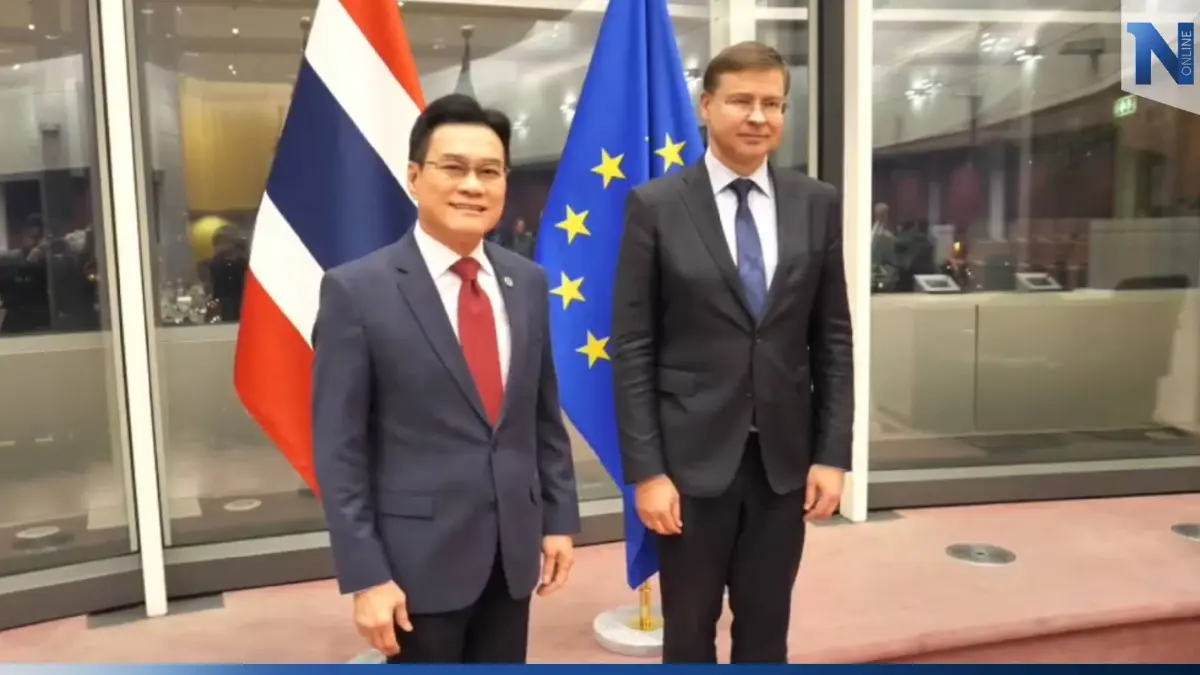 "จุรินทร์" แจ้งข่าวดี FTA ไทย-อียู สำเร็จ คาดทำเสร็จในไตรมาสแรกของปีนี้