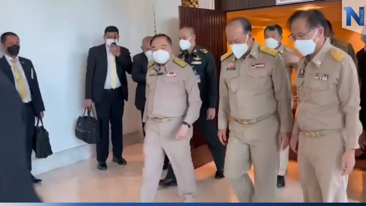 "พี่ป้อม" ให้กำลังใจ "น้องตู่" ก่อนเปิดตัวรวมไทยสร้างชาติ "พี่ป้อม" ให้กำลังใจ "น้องตู่" ก่อนเปิดตัวรวมไทยสร้างชาติ