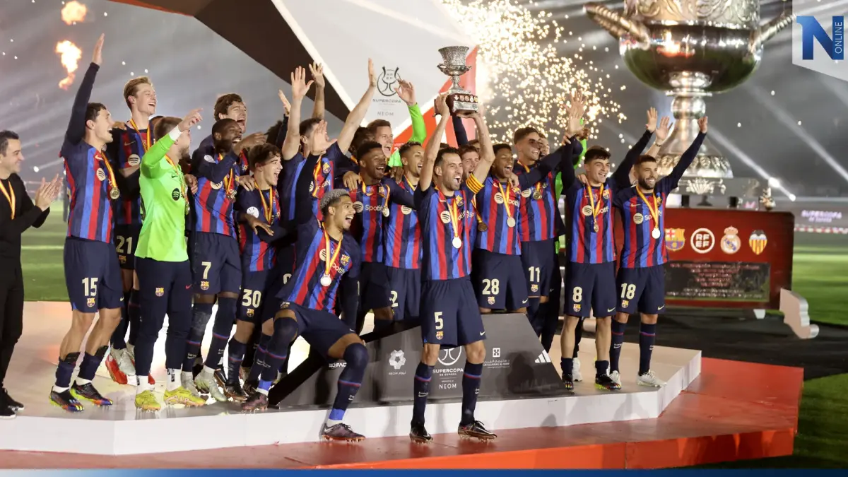 ย้อนชมฟอร์ม "บาร์เซโลน่า" อัด "เรอัล มาดริด" 3-1 ผงาดแชมป์ สแปนิช ซูเปอร์ คัพ