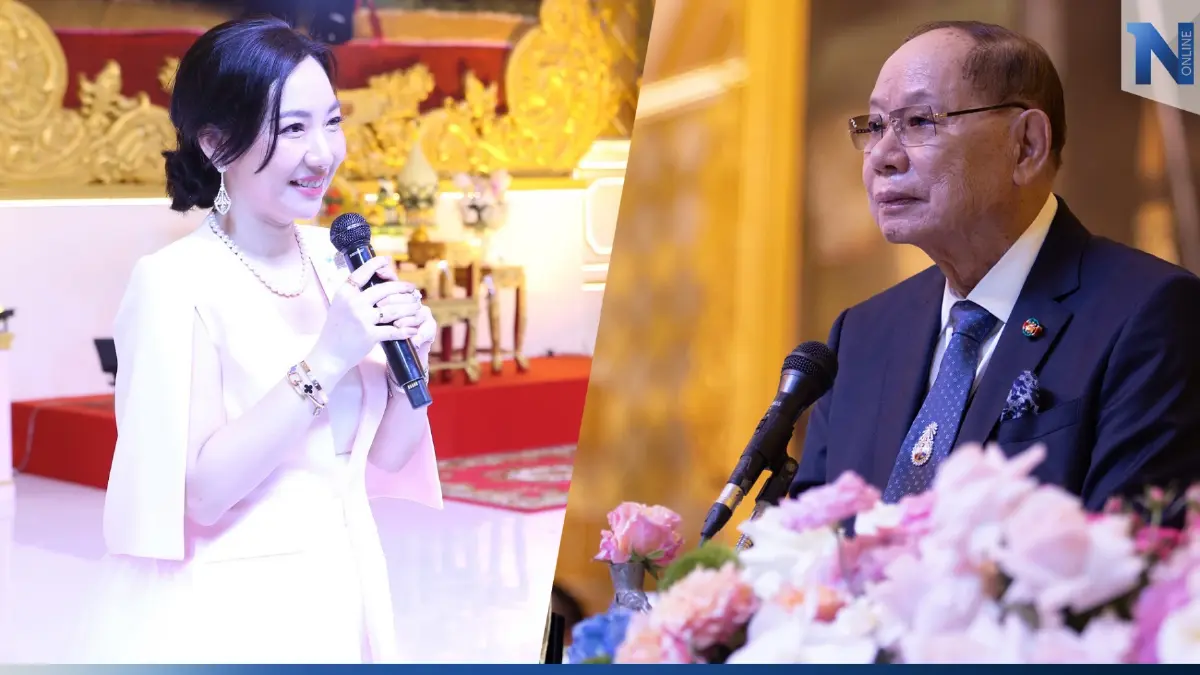 ทีมผู้บริหารเนชั่นกรุ๊ป หลักสูตร WOW อวยพรฉลองครบรอบ 92 ปี ดร. ปัญญา โชติเทวัญ