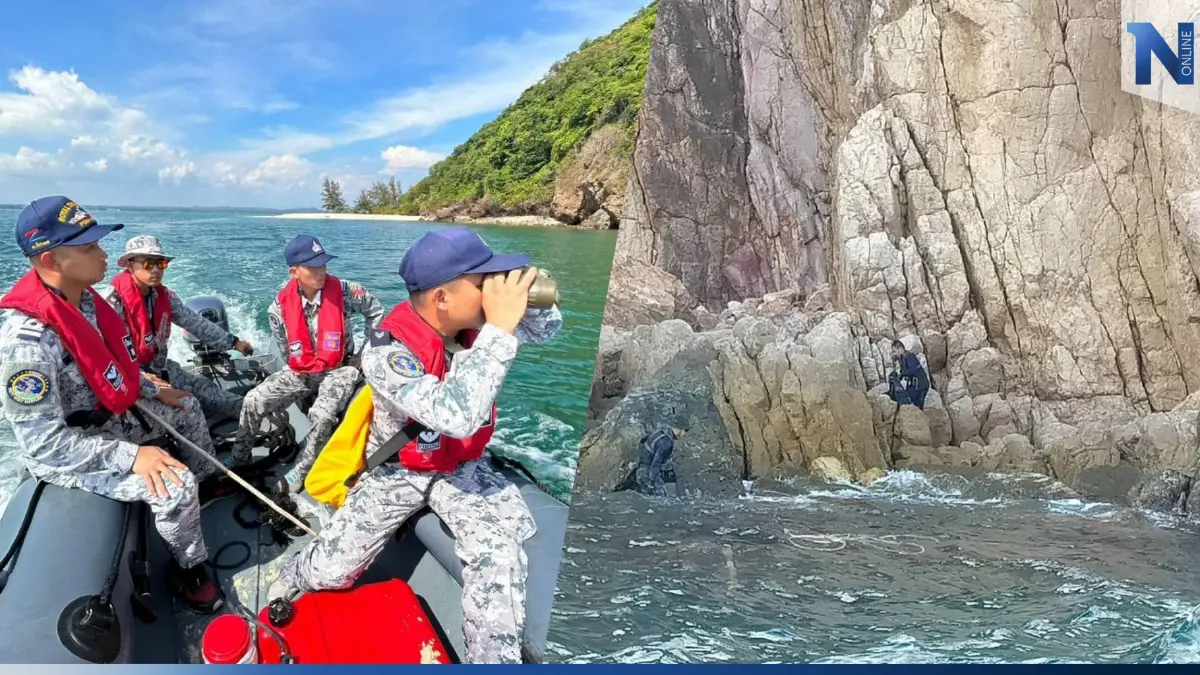 ทร. สำรวจเกาะเวียง-พื้นที่ใกล้เคียง ยังไม่พบกำลังพลสูญหาย อีก 5 นาย ทร. สำรวจเกาะเวียง-พื้นที่ใกล้เคียง ยังไม่พบกำลังพลสูญหาย อีก 5 นาย