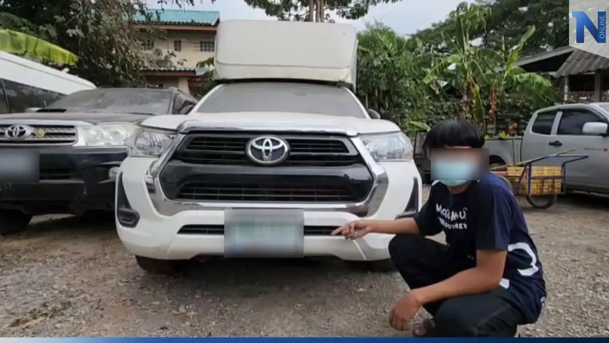 หนุ่มสุดช้ำ! ซื้อรถใหม่ โดน ตร.จับป้ายแดงปลอม เซลล์ปัดความรับผิดชอบ