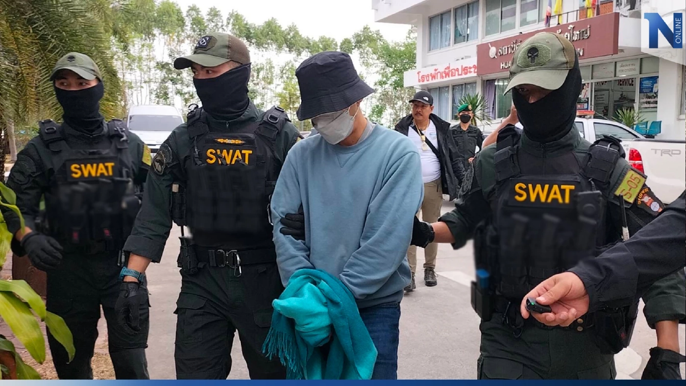 ด่วน!! มือยิงวิศวกรอังกฤษวัย 70 ปี มอบตัวแล้ว ปมฉุนบีบแตร ทุบรถ