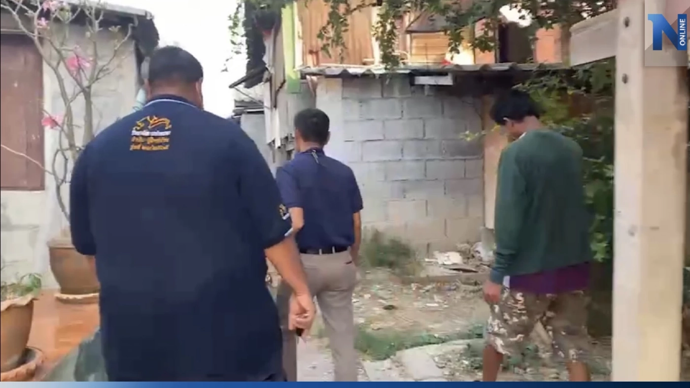 ตร.ค้นบ้าน "หรั่ง" หาจักรยานคันอุ้มหาย "น้องต่อ"