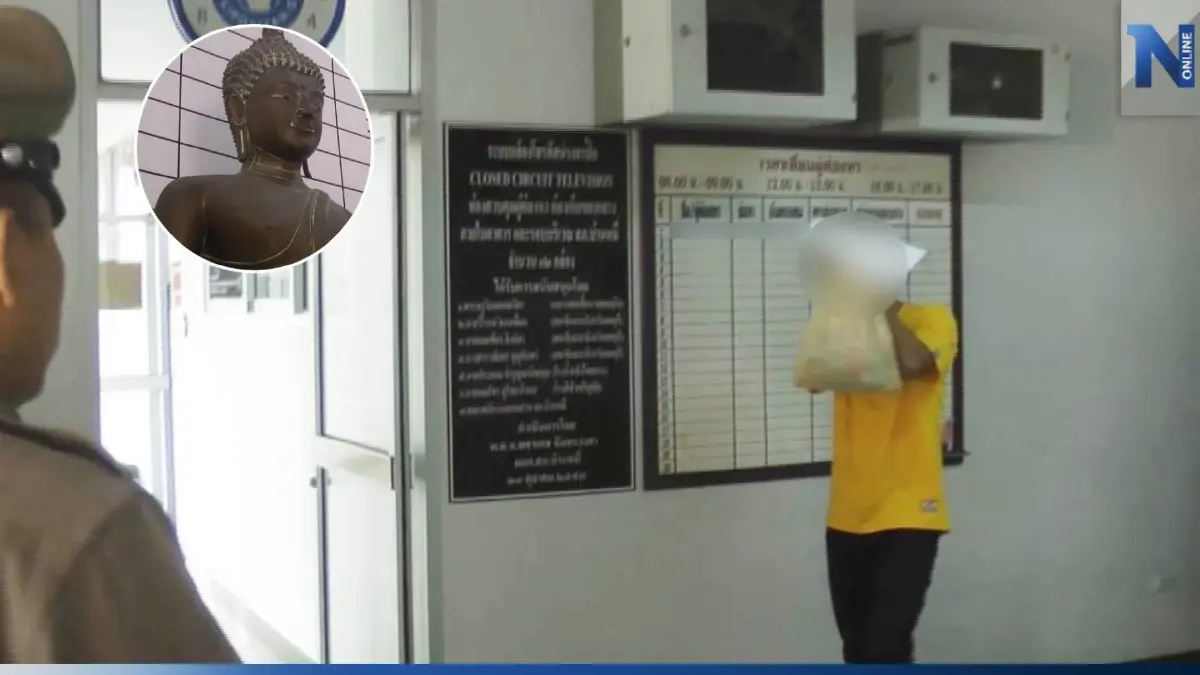 จับมารศาสนา ลักพระพุทธรูปอายุกว่า 100 ปี คาดทำเป็นขบวนการ
