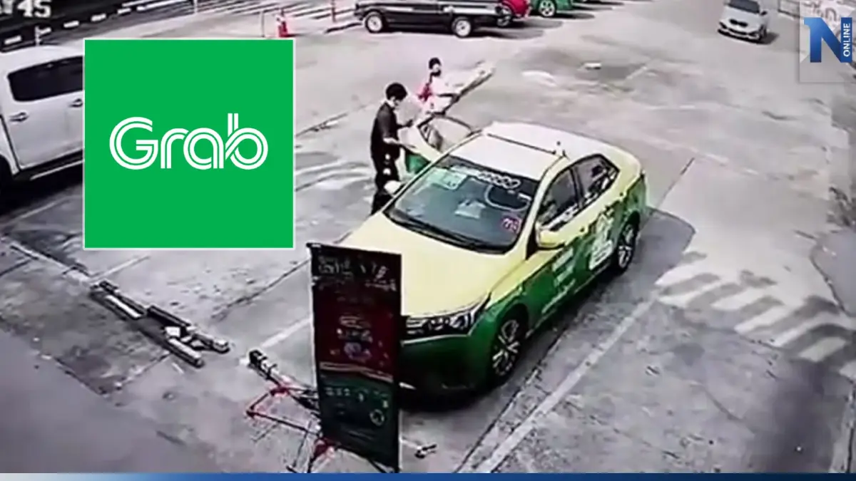 "แกร็บ" สั่งระงับสัญญาณแท็กชี่ เชิดช่อเงินครึ่งแสน พร้อมช่วยตำรวจล่าตัว