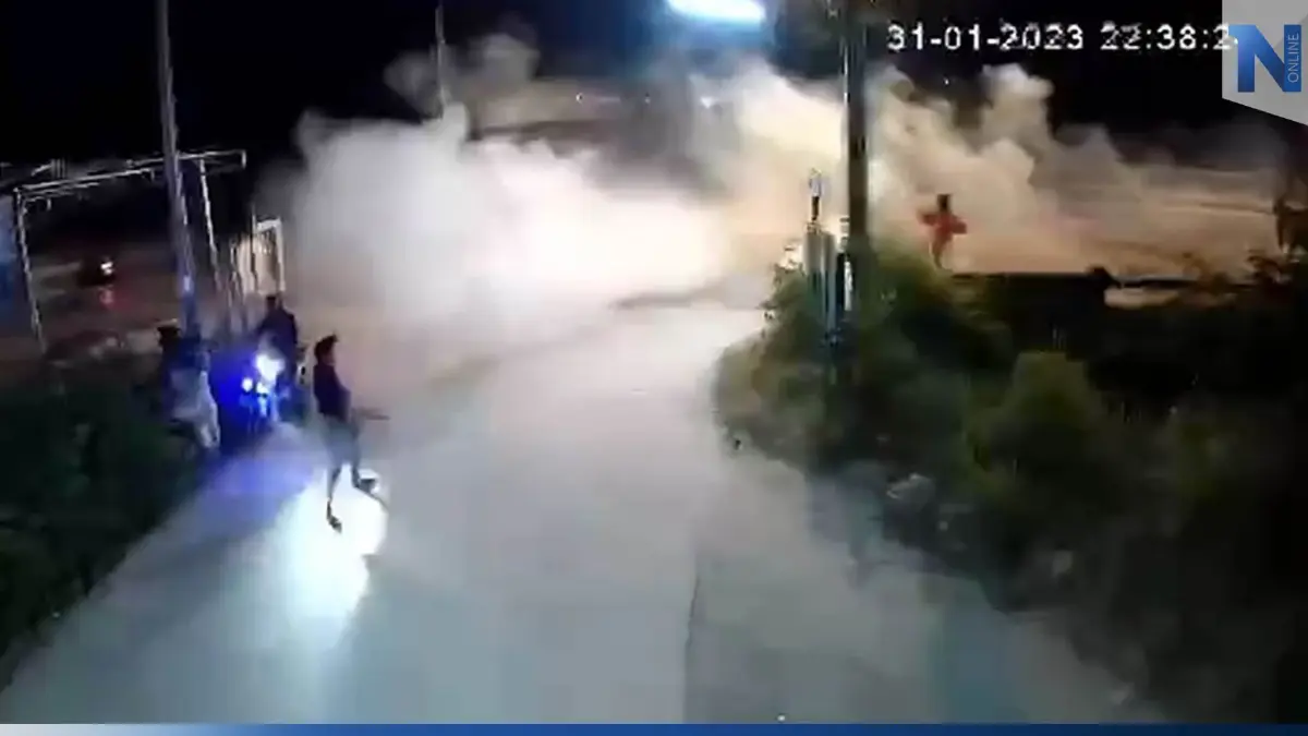 วงจรปิดจับภาพโจ๋ระยองสุดห้าว นัดล้างแค้น เปิดศึกปาระเบิดใส่กันกลางถนน