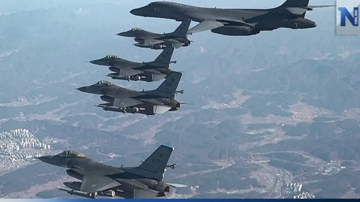 เกาหลีใต้-สหรัฐฯ จัดการซ้อมรบ หลังเกาหลีเหนือยิงขีปนาวุธ ICBM
