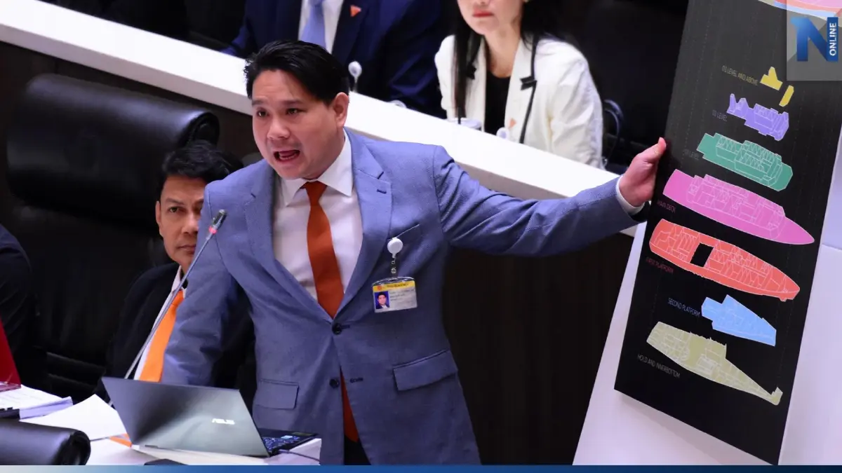 "พิจารณ์" ถามนายกฯ "เรือรบหรือขนมเค้ก" ปม "เรือหลวงสุโขทัย" อับปาง