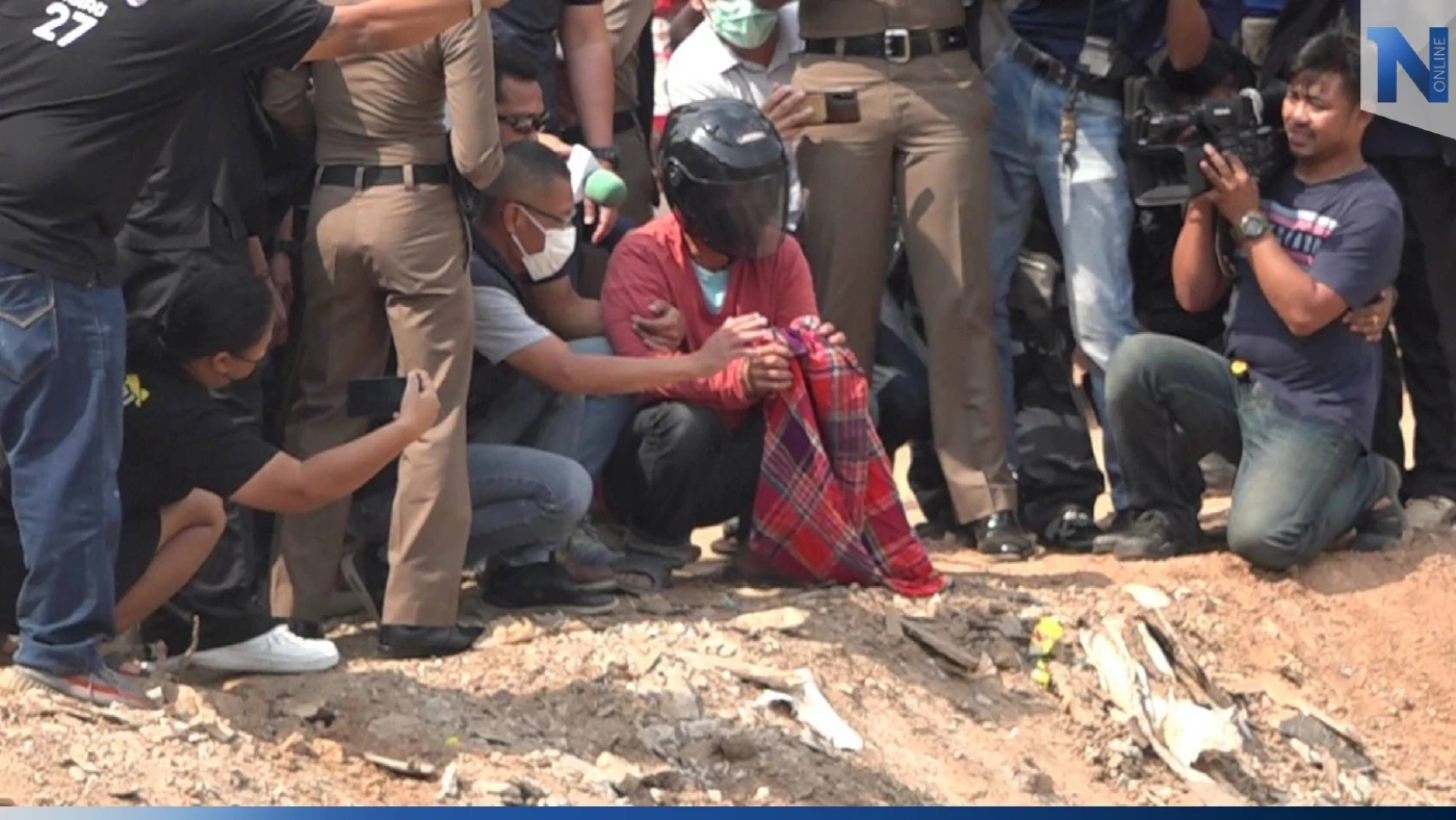 "ไอ้บอย" มือฆ่าแฟนสาวทิ้งบ่อขยะ อ้างพลั้งมือบีบคอจนตาย เพราะถูกบอกเลิก