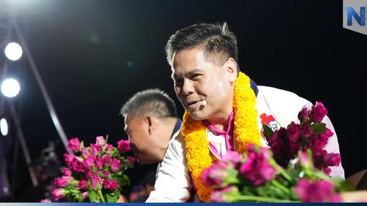 "วราวุธ"ปราศรัยใหญ่อ้อนชาวสุพรรณฯเทคะแนนให้ชทพ.แลนด์สไลด์