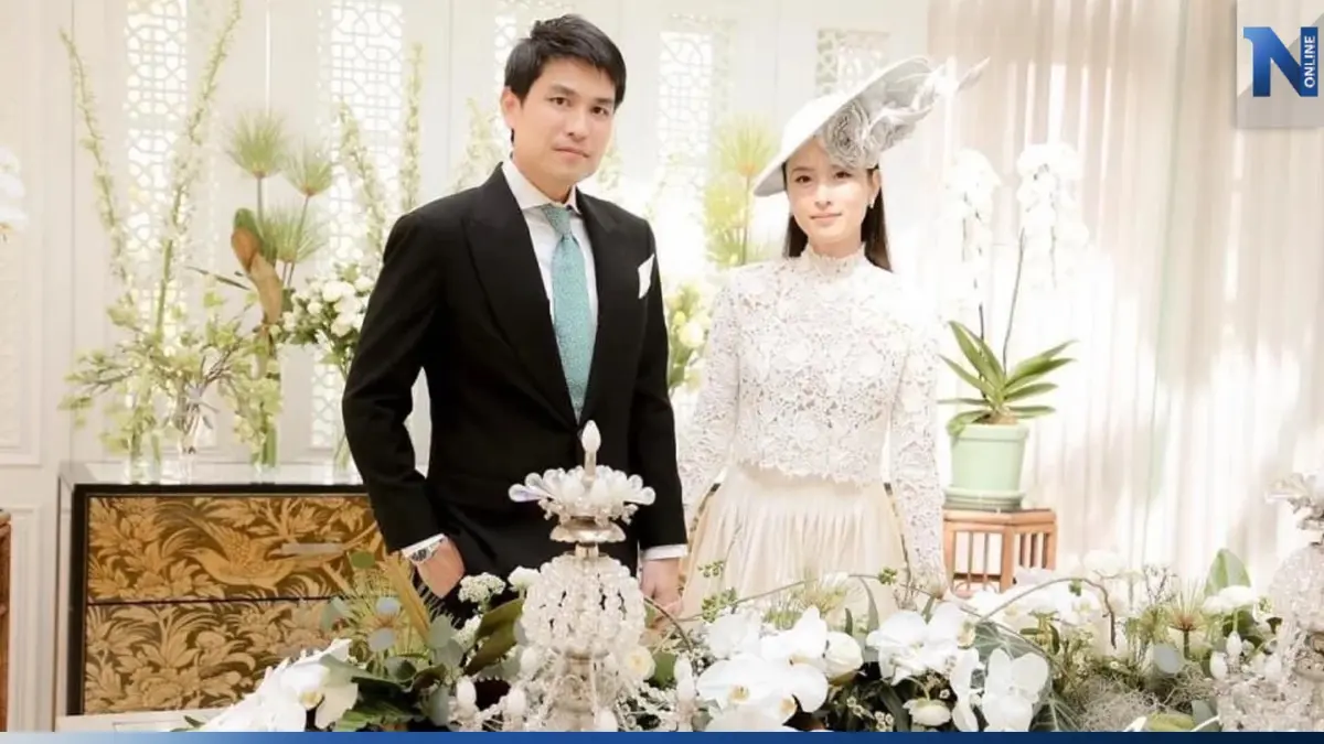 ยินดีทั้งประเทศ "ปอย ตรีชฎา" ควงหวานใจ "โอ๊ค ภควา" เข้าประตูวิวาห์อย่างเรียบง่าย