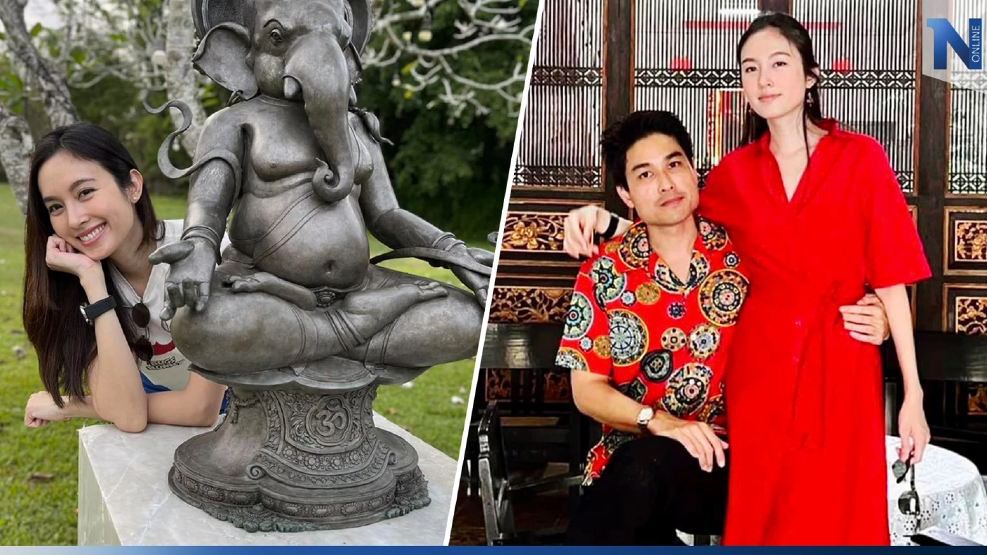 เปิดเส้นทางรักดั่งพรหมลิขิต  'ปอย -โอ๊ค' จากขอพรเรื่องคู่ชีวิต สู่วันวิวาห์