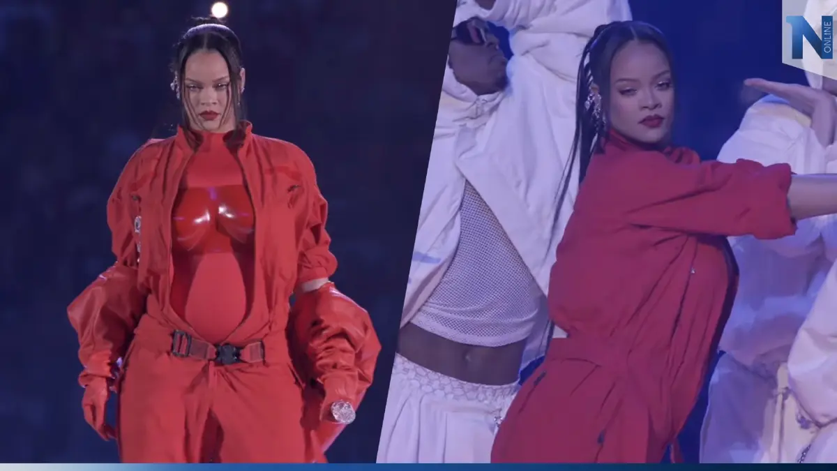 “Rihanna” อุ้มท้องลูกคนที่สอง คัมแบ็คในรอบ 7 ปีจัดเต็มโชว์ “Super Bowl 2023”