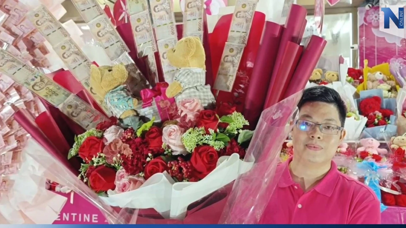 หนุ่มเมืองกรุง สั่งทำช่อดอกไม้ 1.02 ล้าน เตรียมเซอร์ไพรส์แฟนสาวราชบุรี