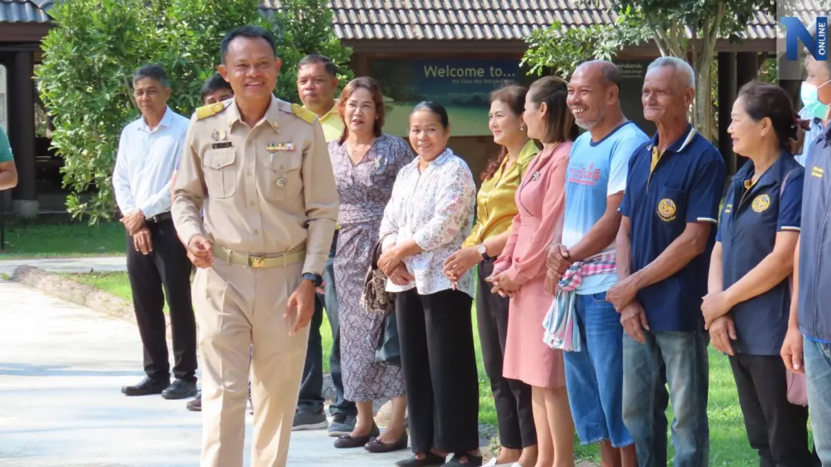 "หัวหน้าอุทยานฯ"หาดเจ้าไหม รับตำแหน่งตามคำสั่ง ประชาชนต้อนรับชื่นมื่น