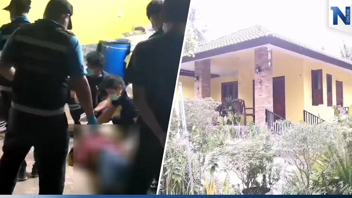 พบศพสาวใหญ่ หมกศพห้องเก็บของใต้ถุนบ้าน ญาติสงสัยหนุ่มที่มาติดพัน