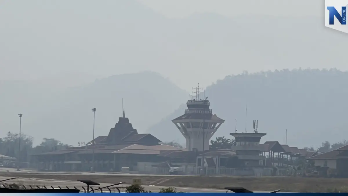 ไฟป่าแม่ฮ่องสอนพุ่งพรวด วันเดียวจุดความร้อนพุ่งเกือบ 200 จุด ควันเต็มเมือง