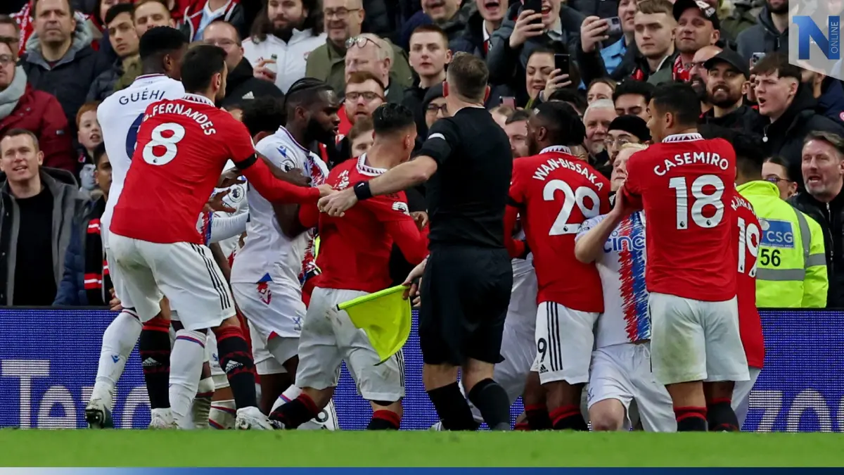เอฟเอตั้งข้อหา "แมนยู-พาเลซ" ปมก่อความวุ่นวายเกมพรีเมียร์ลีก เอฟเอตั้งข้อหา "แมนยู-พาเลซ" ปมก่อความวุ่นวายเกมพรีเมียร์ลีก