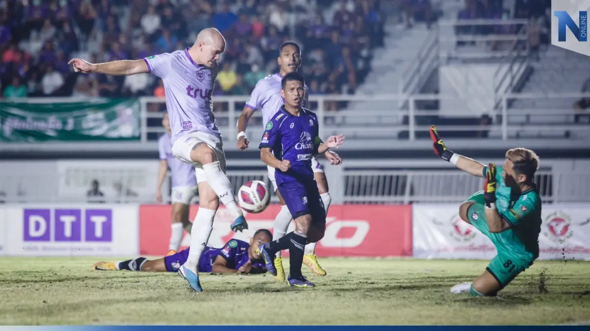 แบงค็อกต่อเวลาเฉือนพิษณุโลก 2-1 ลิ่วรอบก่อนรองฯเอฟเอคัพ