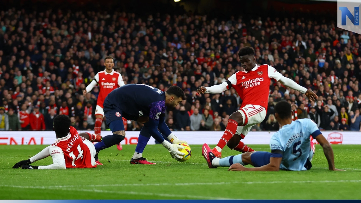 อัปเดต "ตารางคะแนนพรีเมียร์ลีก" หลัง อาร์เซนอล พลาดเจ๊า เบรนท์ฟอร์ด