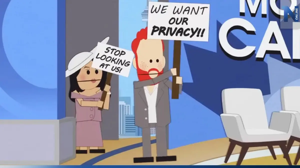 ล้อแรง "แฮร์รี & เมแกน" ในการ์ตูน South Park
