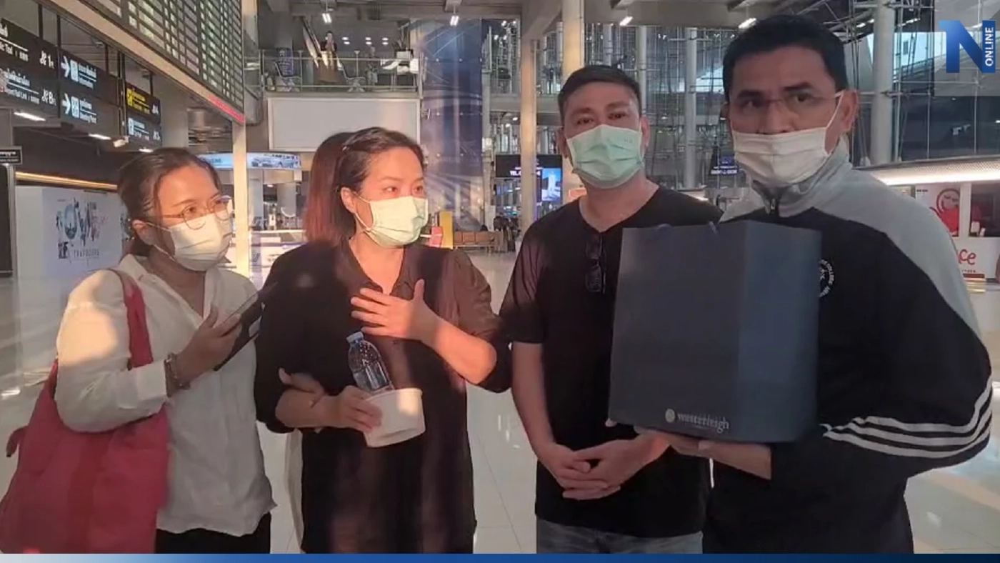 "ซิโก้" นำอัฐิของ"น้องดอม"กลับไทย ส่งถึงอ้อมอกแม่แล้ว