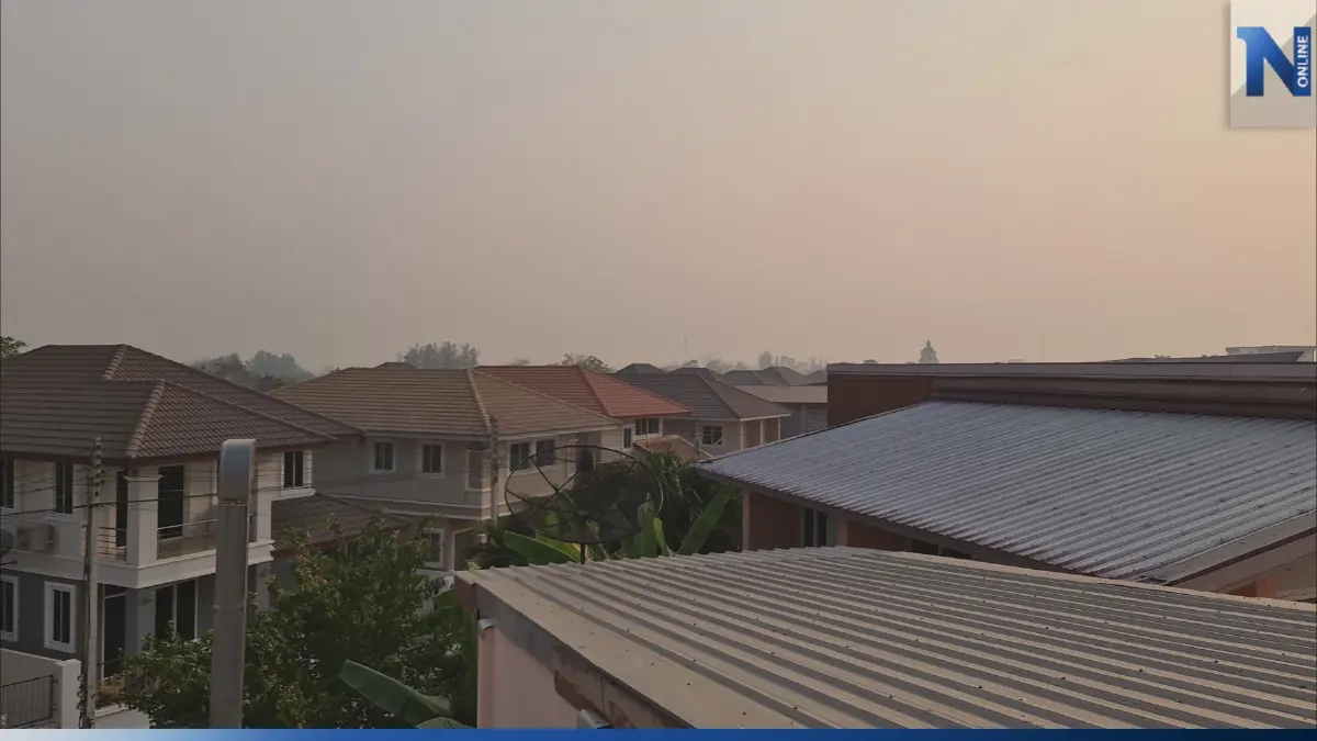 สุโขทัยค่า "PM2.5" สูงกระทบสุขภาพ เตือนประชาชน ไม่จำเป็นไม่ควรออกนอกบ้าน