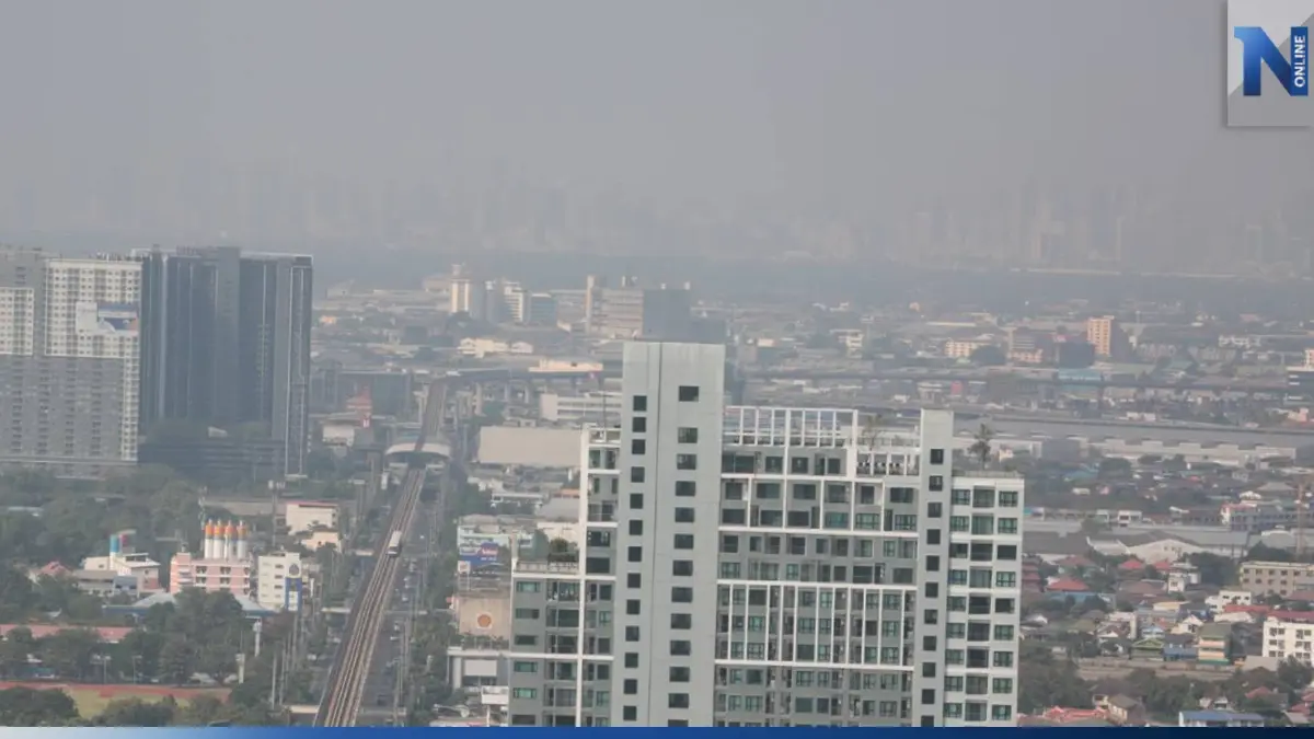 กทม.แจ้งพื้นที่ ฝุ่น"PM2.5"ส่งผลต่อสุขภาพ เกินค่ามาตรฐาน 55 พื้นที่ กทม.แจ้งพื้นที่ ฝุ่น"PM2.5"ส่งผลต่อสุขภาพ เกินค่ามาตรฐาน 55 พื้นที่