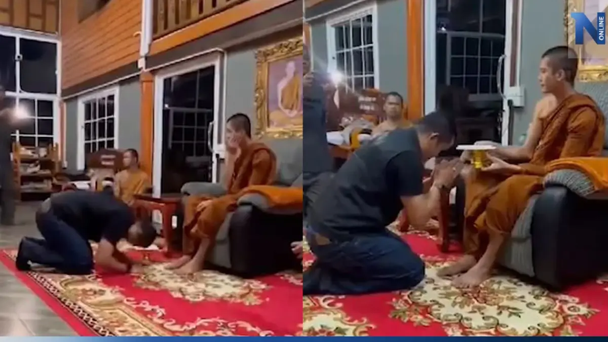 "บอล ขอนแก่น" กราบขอขมาครูบาไก่ หลังถูกแจ้งความเอาผิด (มีคลิป)