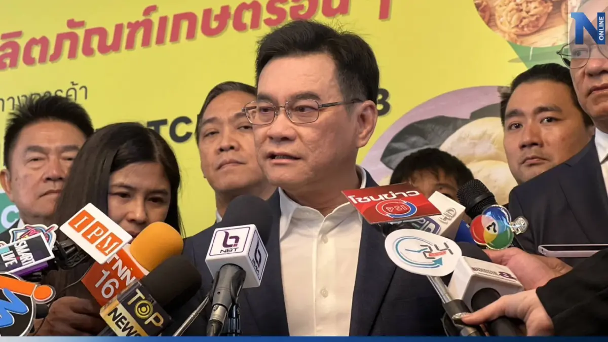 "จุรินทร์" ยัน ขึ้นเงินเดือน อสม. เป็นผลงานรัฐบาล ไม่ใช่พรรคใดพรรคหนึ่ง